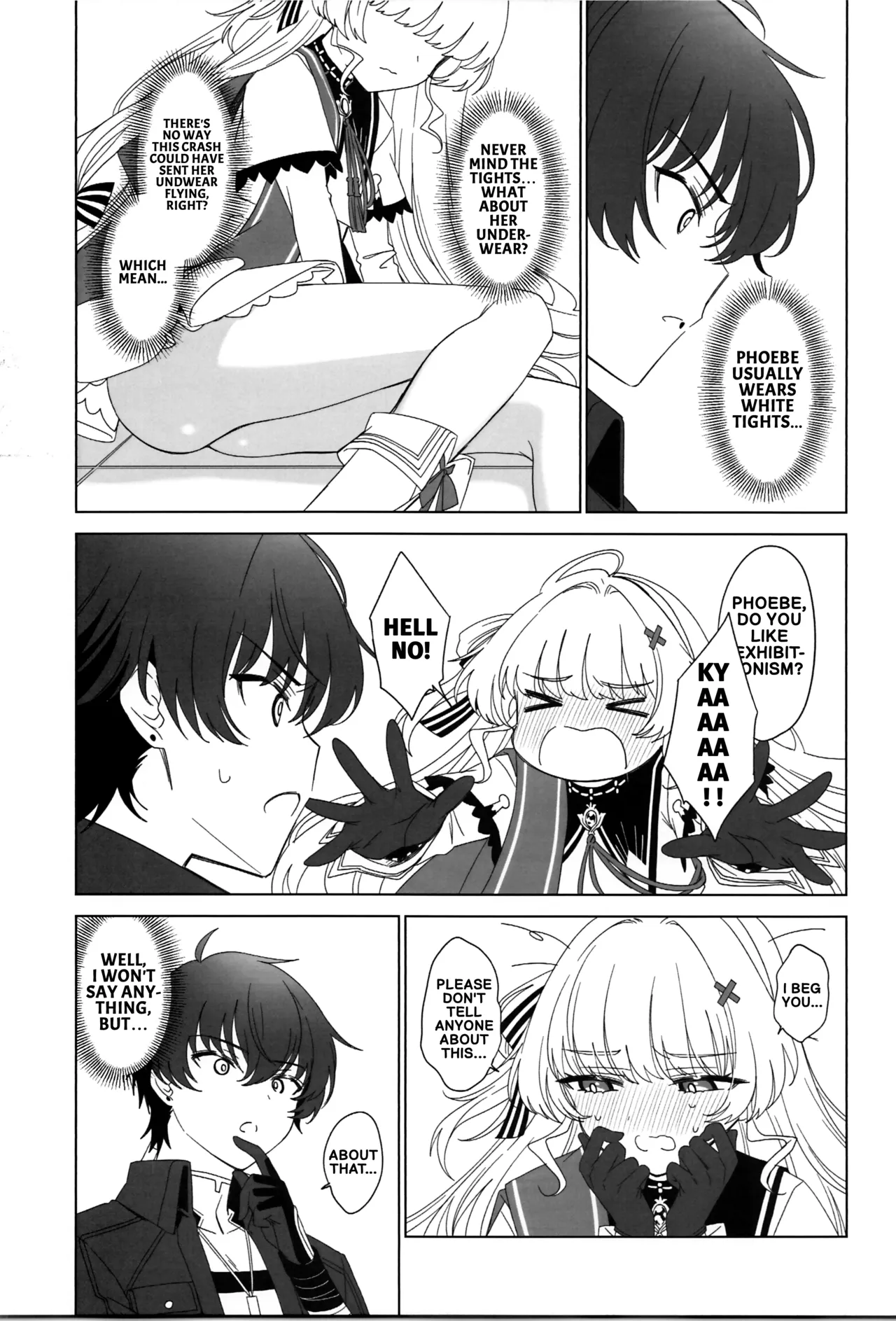 Hentai Manga Comic-With Phoebe♥ Just had Good Sex-Read-5